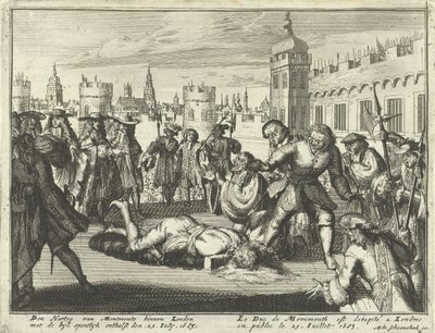 Esecuzione del Duca di Monmouth, 15 luglio 1685 da Dutch School