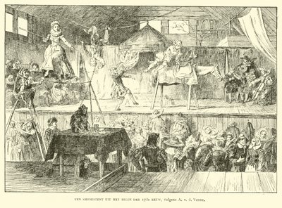 Tenda da fiera, Paesi Bassi, inizio XVII secolo da Dutch School