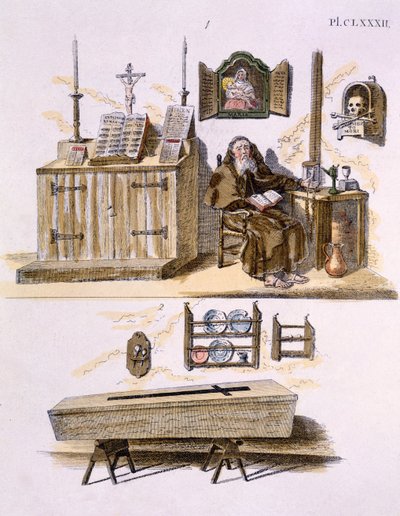 Illustrazione dal Magazine of Garden Gems di G. van Laar, pubblicato nel 1802 da Dutch School