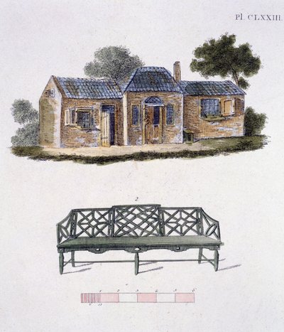 Illustrazione dal Magazine of Garden Gems di G Van Laar, 1802 da Dutch School