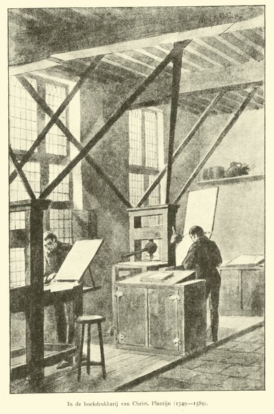 Nella tipografia di Christophe Plantin da Dutch School