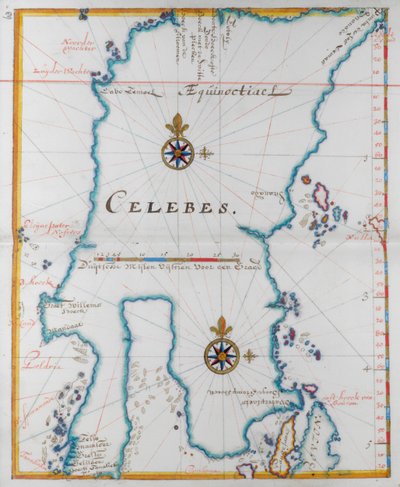 Isola di Celebes da Dutch School