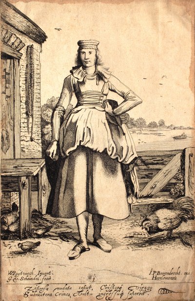 Fanciulla di Zijpe da Dutch School