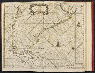 Mappa di Capo Horn, Terra del Fuoco, da 