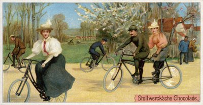 Uomini e donne in bicicletta da Dutch School