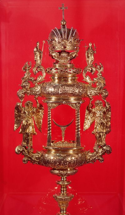 Ostensorio, con marchio di Haarlem del 1764 e possibile marchio del produttore da Dutch School