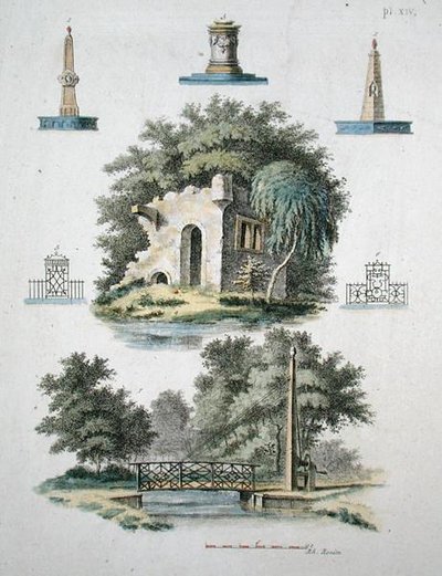 Elementi Ornamentali del Giardino, da 