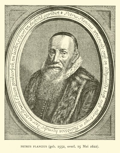Petrus Plancius, astronomo, cartografo e clero olandese da Dutch School