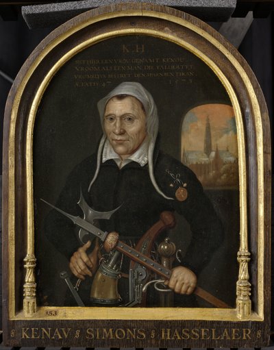 Plankenau Simonsdr Hasselaer, c.1590-1609 da Dutch School