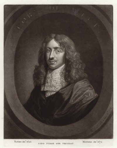 Ritratto di Cornelis de Witt da Dutch School