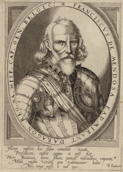 Ritratto di Franciscus de Mendosa da Dutch School