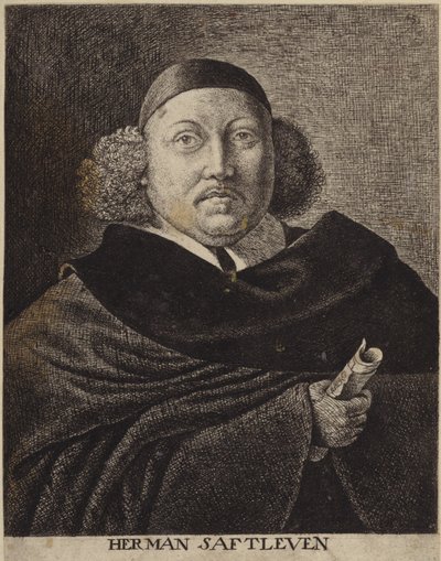 Ritratto di Herman Saftleven il Giovane da Dutch School