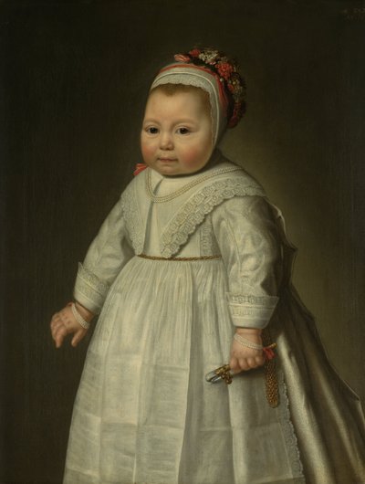 Ritratto di Jacoba Bontemantel, 1644 da Dutch School