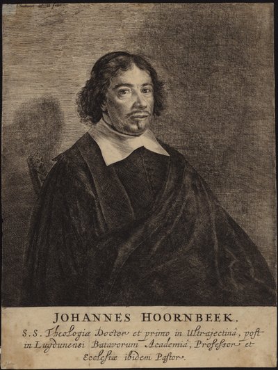 Ritratto di Johannes Hoornbeek da Dutch School