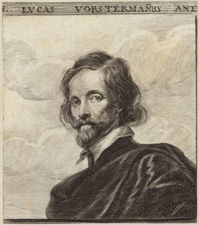 Ritratto di Lucas Vorsterman da Dutch School