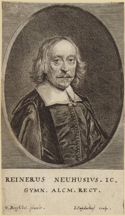 Ritratto di Reinerus Neuhusius da Dutch School