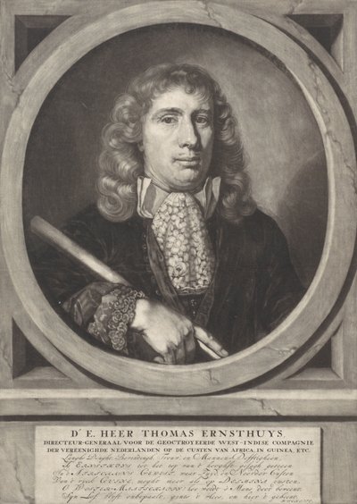Ritratto di Thomas Ernsthuys da Dutch School