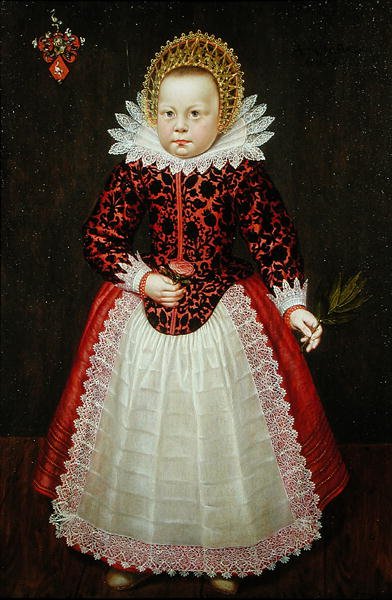 Ritratto di un bambino da Dutch School