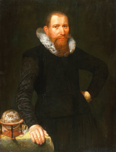 Ritratto di un gentiluomo, inizio XVII secolo da Dutch School