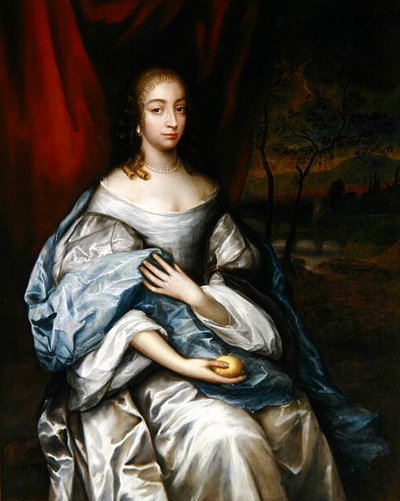 Ritratto di una Signora in Abito di Corte con un Limone, inizio XVII secolo da Dutch School