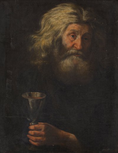 Ritratto di un uomo con una coppa d