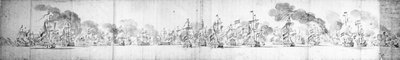 La battaglia di Solebay, 28 maggio 1672 da Dutch School