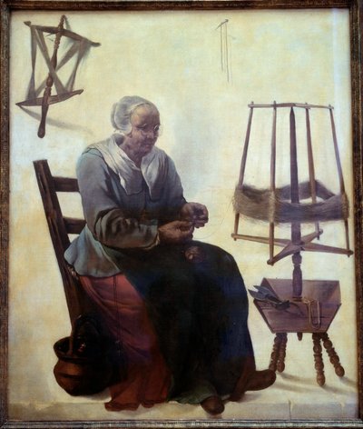 La filatrice da Dutch School