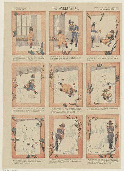 La palla di neve da Dutch School