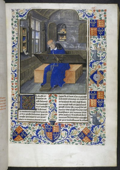 Traduttore al lavoro, da Facta et dicta memorabilia (o Les Faits et les Dits des Romains) da Dutch School