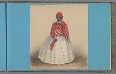 Donna in Suriname, 1860 da Dutch School