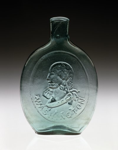 Fiaschetta Figurata, c. 1847 da Dyottville Glass Works