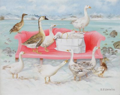 Oche sul Divano Rosa, 2000 da E.B. Watts