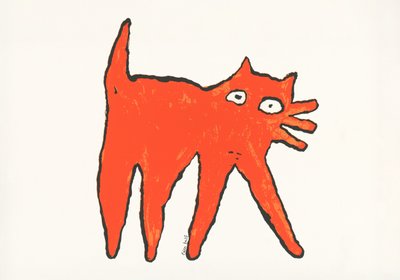 Gatto arancione da EDEN KALIF