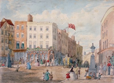 Middle Row, Holborn, Londra, 1867 da EH Dixon