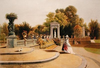 La terrazza, Trentham Hall Gardens, da 