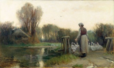 La ragazza delle oche da E. Aubrey Hunt