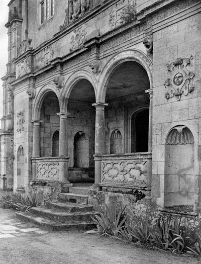 La loggia, Cranborne Manor House, Dorset da E. Bastard