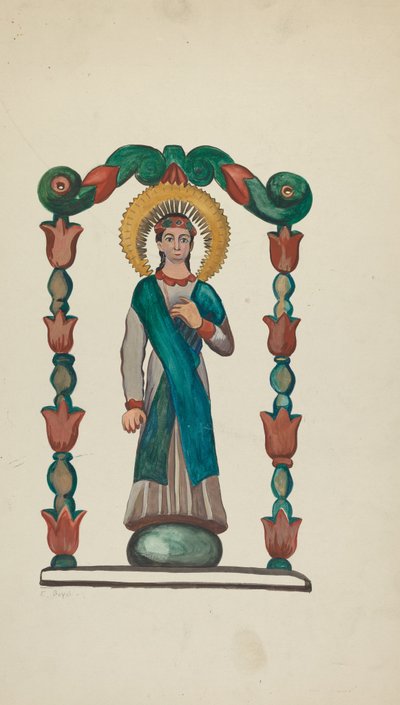 Figura di santo da E. Boyd