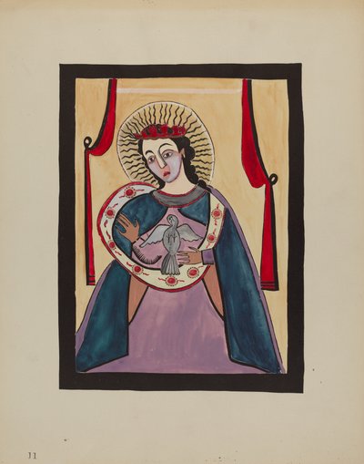 Retablo dello Spirito Santo, c. 1936 da E. Boyd