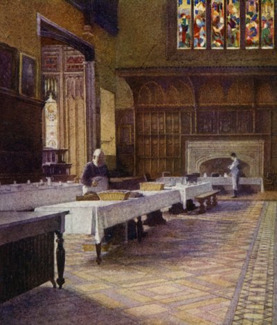 Eton: La sala da pranzo del college da E. D. Brinton