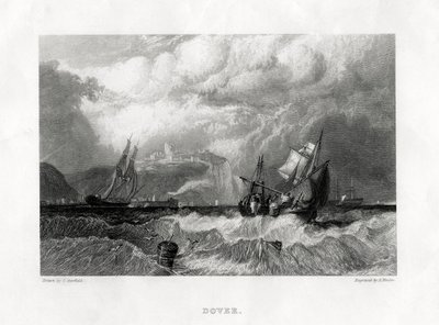 Dover, Kent, 1860 da E. Finden