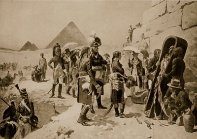 Napoleone in Egitto, illustrazione da 