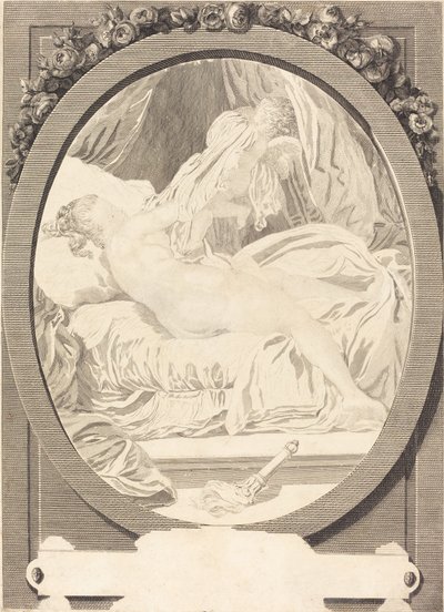 La camicia tolta da E. Guersant after Jean Honoré Fragonard