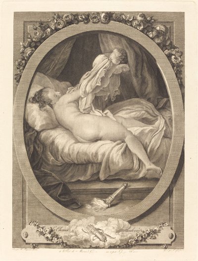 La camicia tolta da E. Guersant after Jean Honoré Fragonard