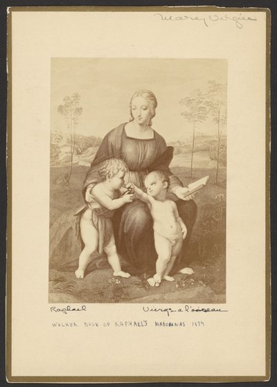Vergine e Uccello da E. Hufnagel