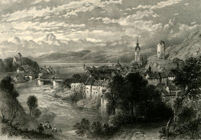 Laufenburg, c. 1872 da E I Roberts