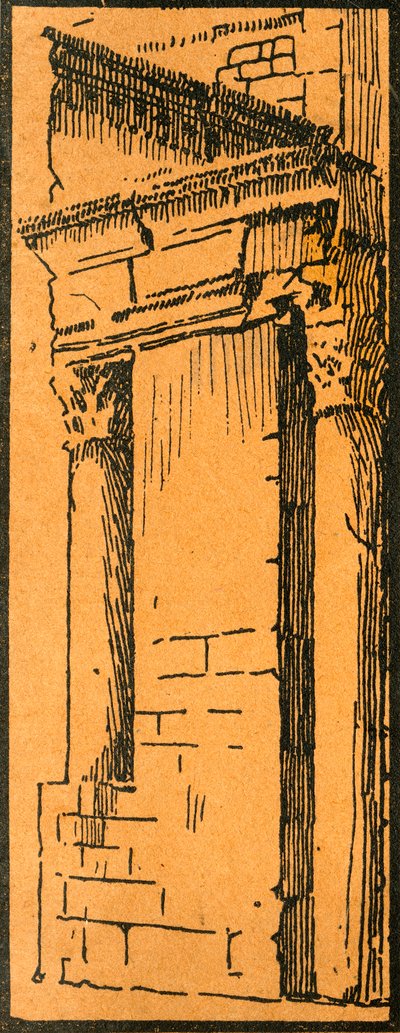 Il portico del Foro adiacente all