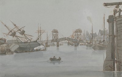Ponte di Yarmouth, agosto 1829 da E. M. Henderson