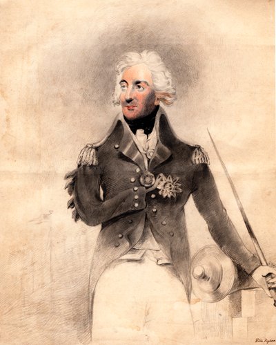 Horatio Nelson 1758-1805, 1º Visconte Nelson, 1837 da E Ryder