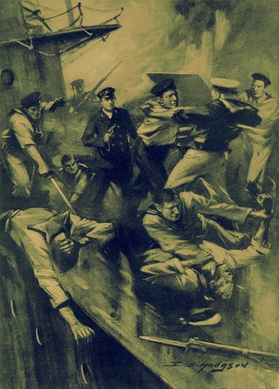 Prima Guerra Mondiale - Combattimento corpo a corpo sul 